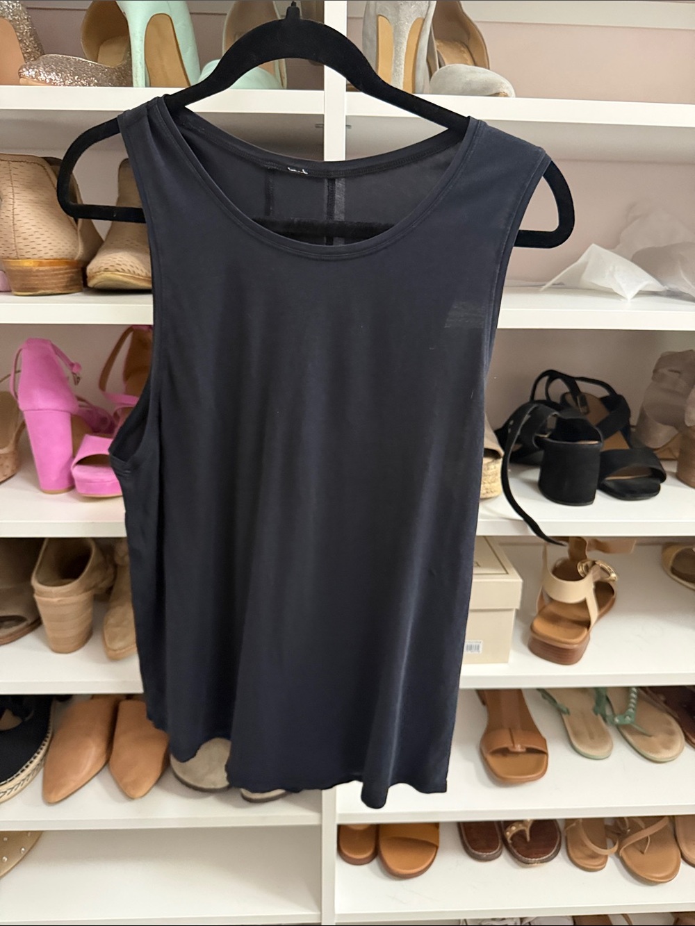lululemon athletica Black Sleeveless Muscle Tank